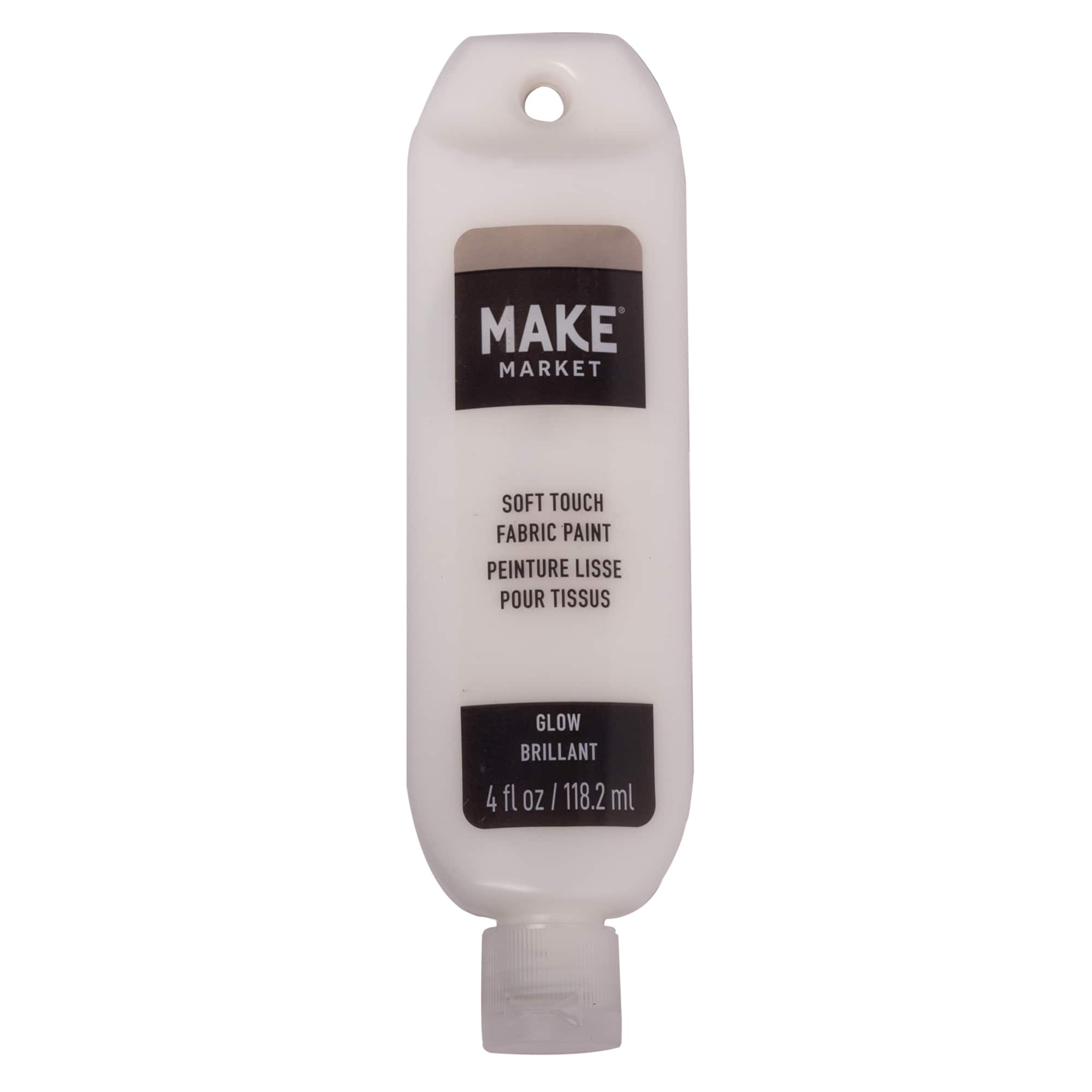 12 Pack: Glow Soft Touch Fabric Paint by Make Market®